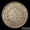 France, Third Republic, 5 Francs 1873 A, Paris, nicely toned, XF-UNC France, Third Republic, 5 Francs 1873 A, Paris, nicely toned, XF-UNC