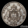 France, Napoleon III, 5 Francs 1855 A, Paris, XF