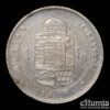 Hungary, Franz Joseph I, 1 Forint 1876, better year, aXF