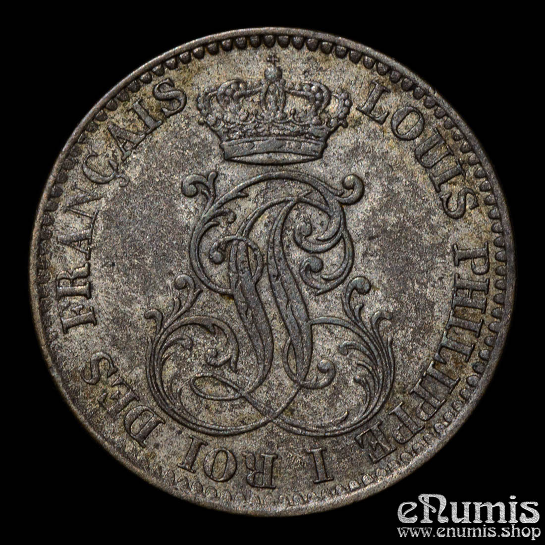 French Guiana, Louis Philippe, 10 Centimes 1846, XF