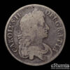 Great Britain, Charles II, Crown 1677, Vicesimo Nono, Fine Great Britain, Charles II, Crown 1677, Vicesimo Nono, Fine