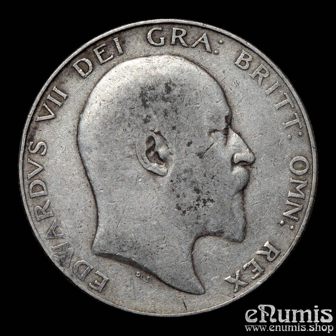 Great Britain, Edward VII, Halfcrown 1909, Scarce, aVF