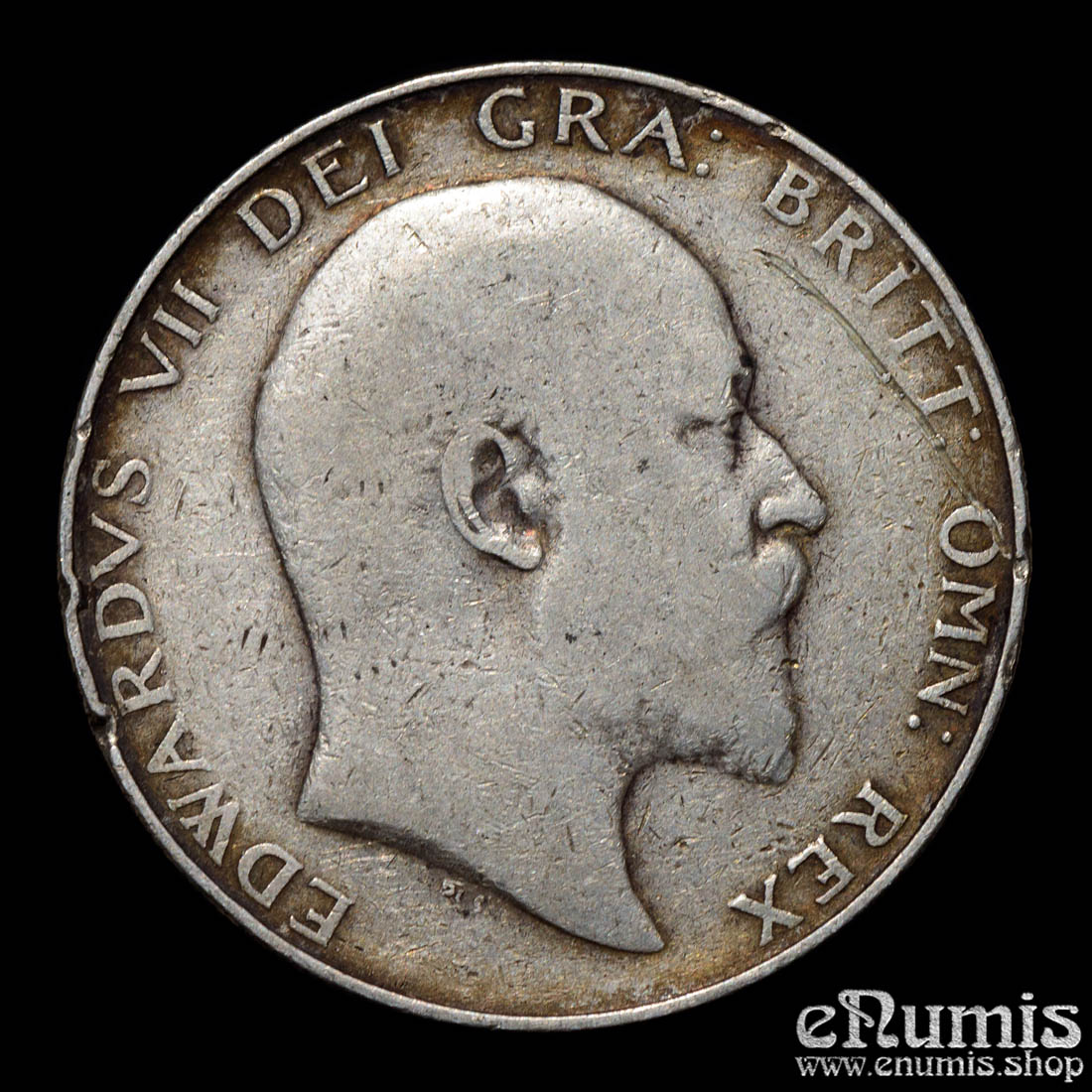 Great Britain, Edward VII, Halfcrown 1906, aVF Great Britain, Edward VII, Halfcrown 1906, aVF