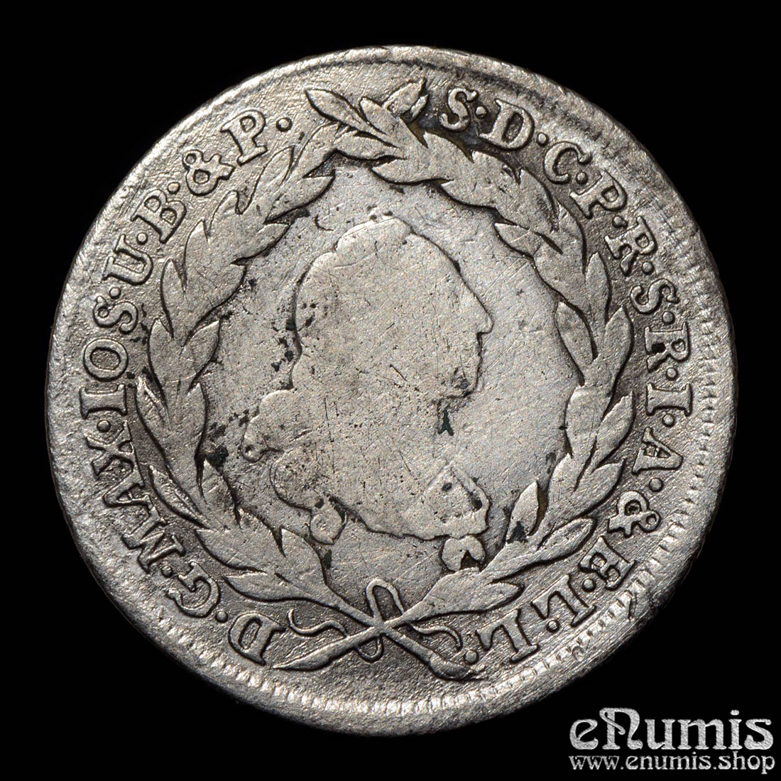 Germany, Bavaria, Maximilian III Joseph, 10 Kreuzer 1774, aVF