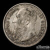 Belgium, Leopold II, 2 Francs 1909, der Belgen, aXF Belgium, Leopold II, 2 Francs 1909, der Belgen, aXF