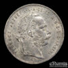 Hungary, Franz Joseph I, 1 Forint 1879, UNC Hungary, Franz Joseph I, 1 Forint 1879, UNC