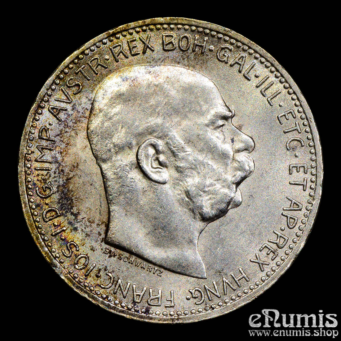 Austria, Franz Joseph I, 1 Corona 1915, UNC