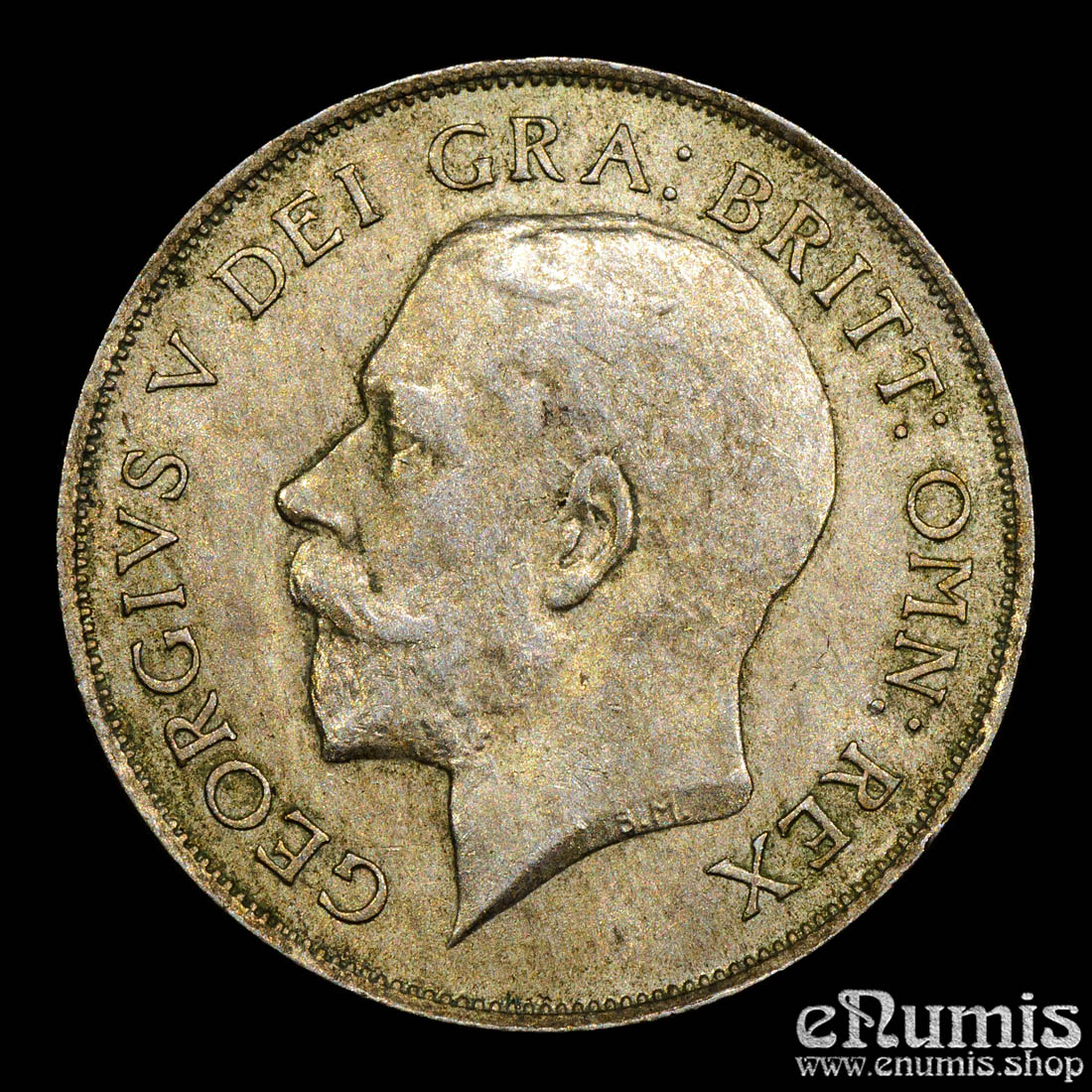 Great Britain, George V, Shilling 1921, Scarce, 5E, UNC Great Britain, George V, Shilling 1921, Scarce, 5E, UNC