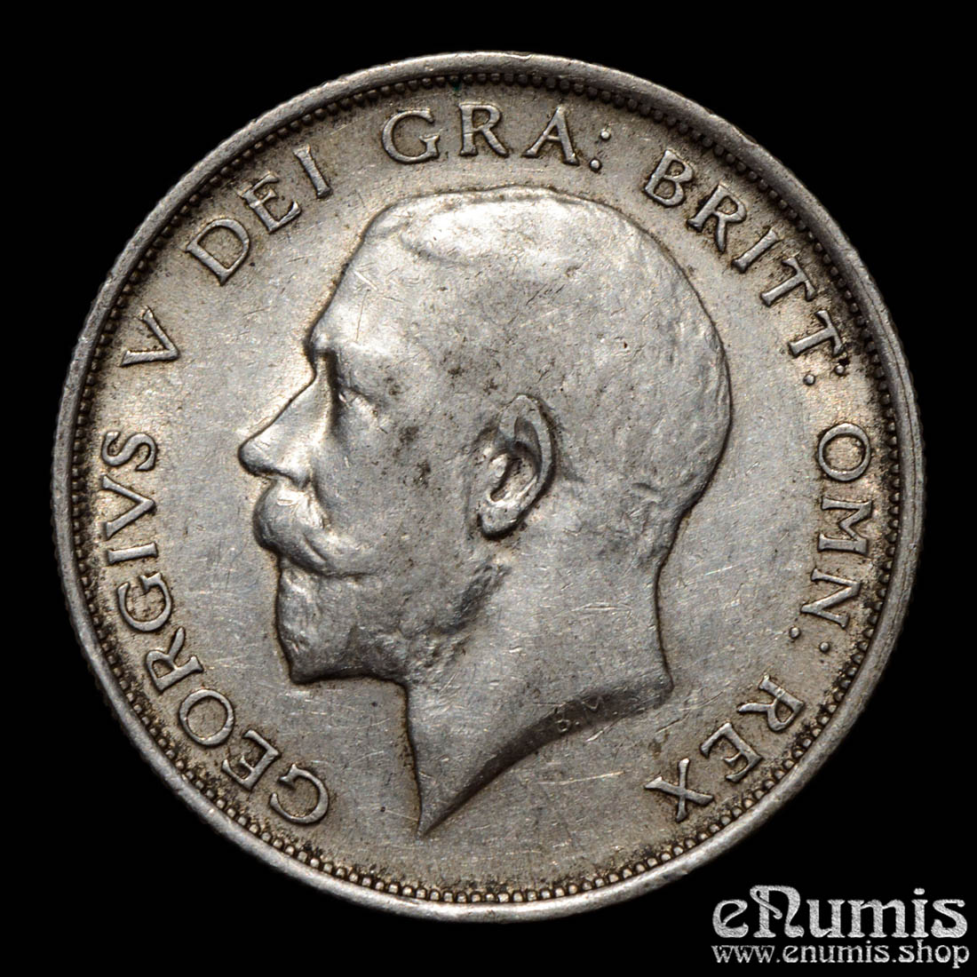Great Britain, George V, Halfcrown 1914, XF+ Great Britain, George V, Halfcrown 1914, XF+
