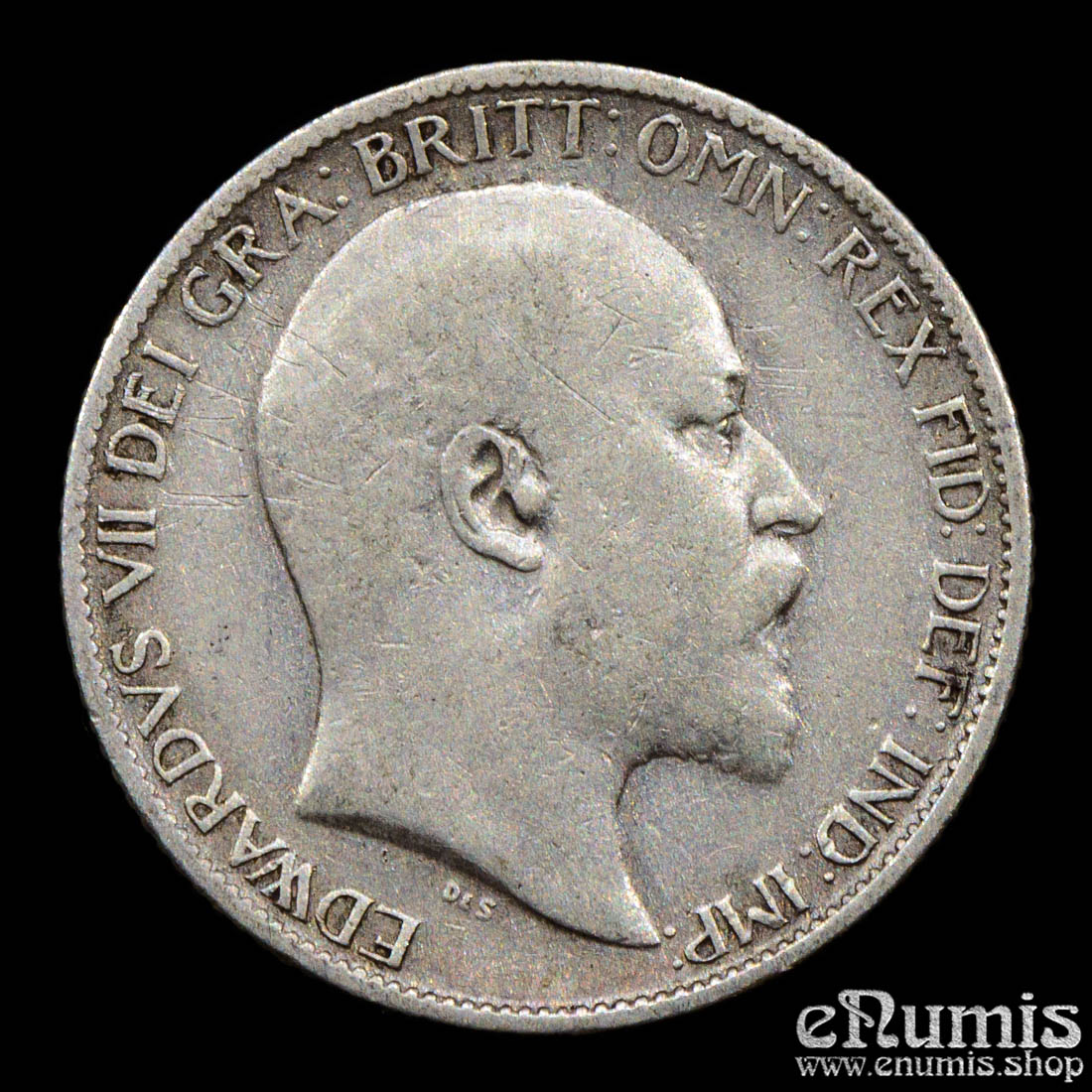 Great Britain, Edward VII, Sixpence 1903, VF Great Britain, Edward VII, Sixpence 1903, VF