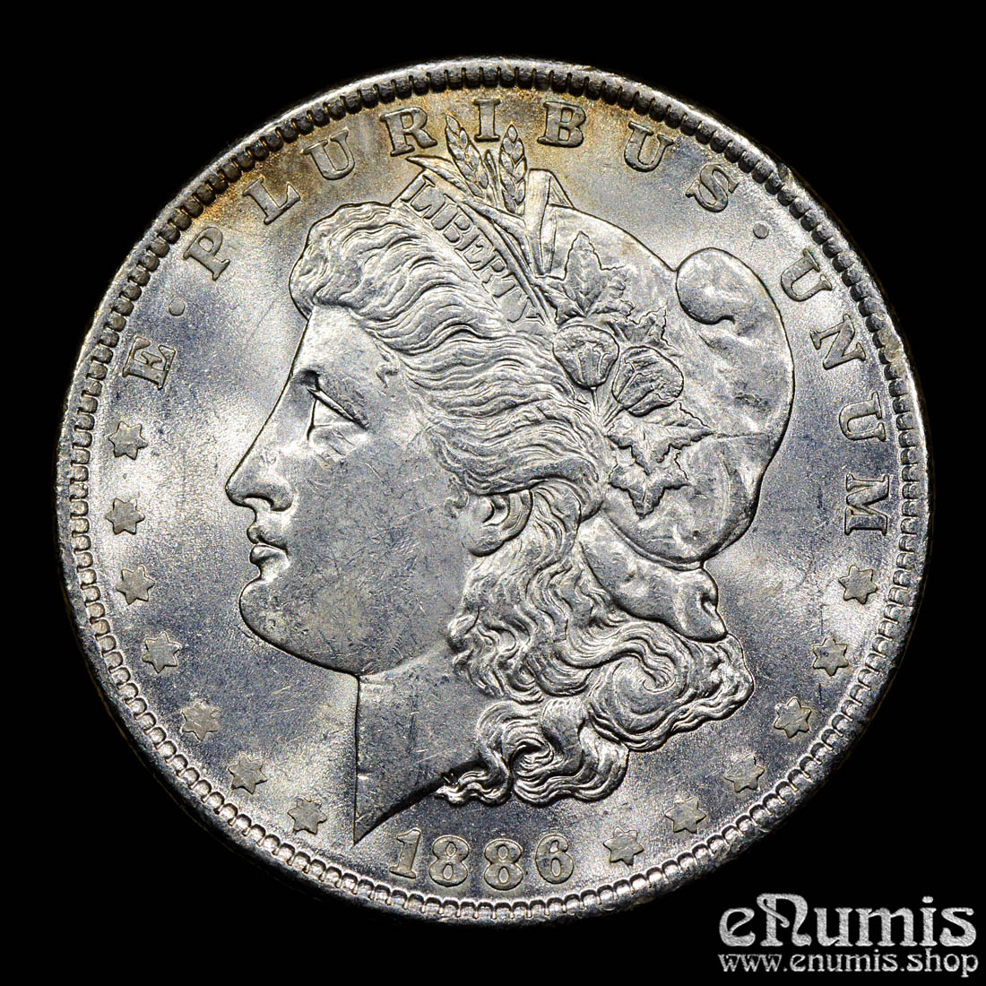 USA, $1 Morgan Dollar 1886, Philadelphia, UNC USA, $1 Morgan Dollar 1886, Philadelphia, UNC