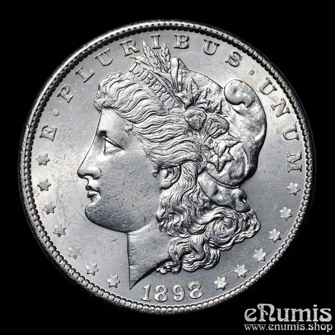 USA, $1 Morgan Dollar 1898, Philadelphia, UNC USA, $1 Morgan Dollar 1898, Philadelphia, UNC