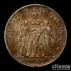 France, Third Republic, 5 Francs 1876 A, Paris, Toned, aXF