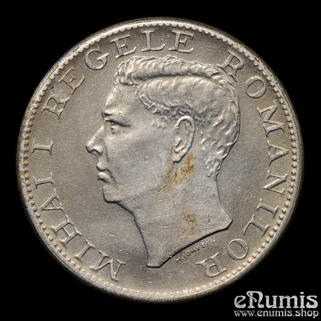 Romania, Mihai I, 500 Lei 1945, aUNC Romania, Mihai I, 500 Lei 1945, aUNC