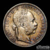Austria, Franz Joseph I, 1 Florin Gulden 1885, XF Austria, Franz Joseph I, 1 Florin Gulden 1885, XF